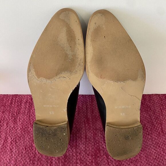 Everlane The Modern Loafer Pointed Toe Black Leather Size 8.5 - Picture 8 of 10